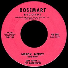 Обложка сингла Mercy, Mercy.jpg