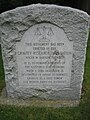 The Gravity Research Foundation monument at Tufts University