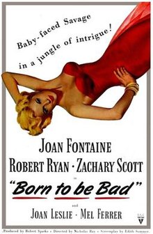 Born to Be Bad (1950) cinema poster.jpg