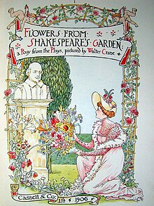 An illustration from Walter Crane's 1906 book,Flowers from Shakespeare's Garden: a Posy from the Plays Shakespeare garden.jpg