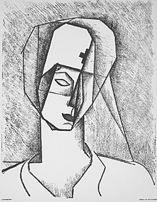 Jean Metzinger, c.1915, L'infirmiere (The Nurse), reproduced in L'Elan, Number 9, 12 February 1916 Jean Metzinger, c.1915, L'infirmiere (The Nurse), published in l'Elan, Number 9, 12 February 1916.jpg