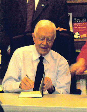 Carter at a book signing in Phoenix, Arizona