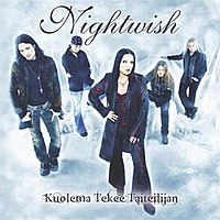 CD of Nightwish single Kuolema Tekee Taiteilijan (Death Makes an Artist)