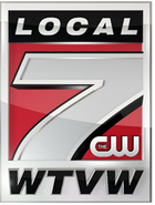 Logo used from 2011 to 2019, under the WTVW Local 7 branding. The CW logo was added in 2013. WTVWLocal7.png