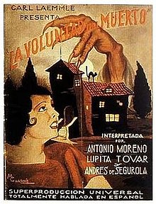 La Voluntad del Muerto - театральный плакат.jpg