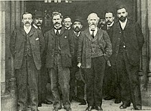 Leaders of the party in 1906 Labour Representation Committee leaders 1906.jpg