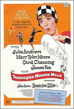 Poster for the film Thoroughly Modern Millie