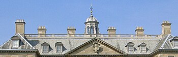 Belton House, the roof