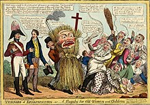 "Terrors of Emancipation" - The final Roman Catholic Relief Act, 1829 Terrrors of Catholic Emancipation.jpg