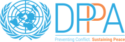 Департамент ООН по политическим вопросам и вопросам миростроительства logo.svg