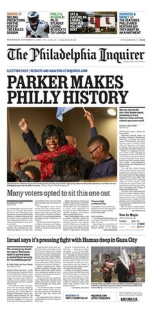 Philadelphia Inquirer November 8 2023 pgA1.jpg