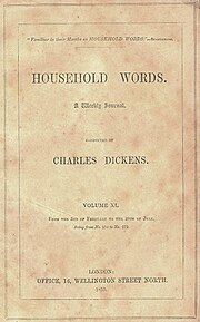 Dickens' weekly magazine featured Hard Times