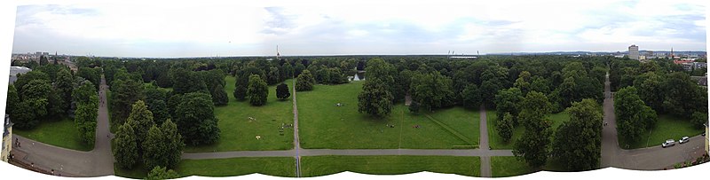 File:Karlsruher Schloss 180 degrees south panorama.jpg