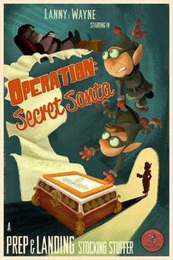 Prep & Landing - Operation - Secret Santa poster.jpg