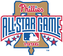 1996 Major League Baseball All-Star Game logo.svg