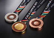Kuala Lumpur 2017 medals. 2017 SEA Games medals.jpeg