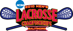 2010 NCAA Men's Lacrosse Championships logo.svg