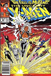 Uncanny X-Men #227 (March 1988) by Chris Claremont and Marc Silvestri The cover of 1987's Uncanny X-Men 227.jpg