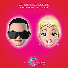 Исполнитель: Daddy Yankee, Katy Perry, Feat. Snow - Con Calma (Remix) (Официальная обложка сингла) .jpg