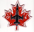 CF-5 crest worn by Canadian Forces aircrew and ground crew in the mid-1970s