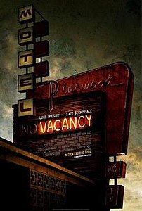 Film poster for Vacancy.