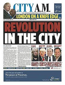 City A.M. front page, 4 May 2012.jpg