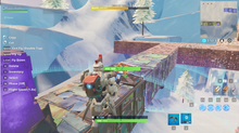 A player building in Creative Fortnite Creative Screenshot.png