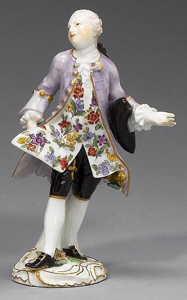 File:Meissen Porcelain - Le Marquis - Cris de Paris - c1757 - modelled by P Reinicke.jpg