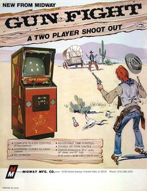 Cover art for Gun Fight (1975).