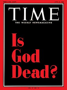 Is God dead, (Time, Apr. 8 1966)