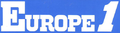 Older logo (too simple, anyone can write EUROPE1 with this font)