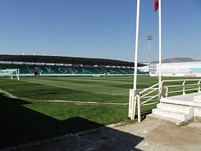 Skoda Xanthi Arena, pitch and secondary stand.jpg