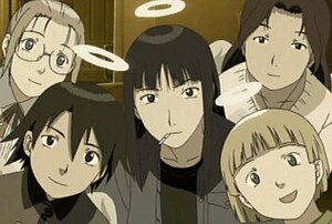 Senior residents of Old Home in the anime. Clo...