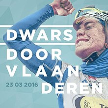 Event poster with previous winner Jelle Wallays