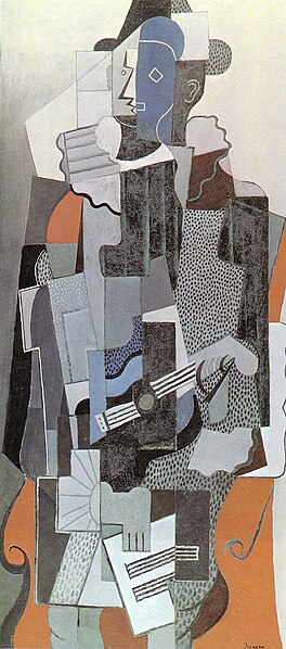 File:Pablo Picasso, 1918, Arlequin jouant de la guitare (Harlequin).JPG