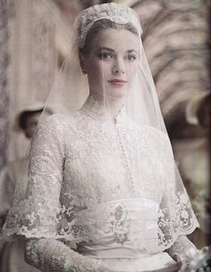 Wedding dress of Grace Kelly