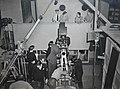 Production of US Navy training film at the United States Naval Photographic Science Lab at Anacostia Naval Air Station, Washington, D.C..