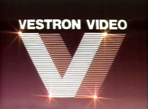 Vestron Video logo, from 1987