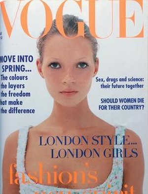Day photographed Kate Moss for her first Vogue...