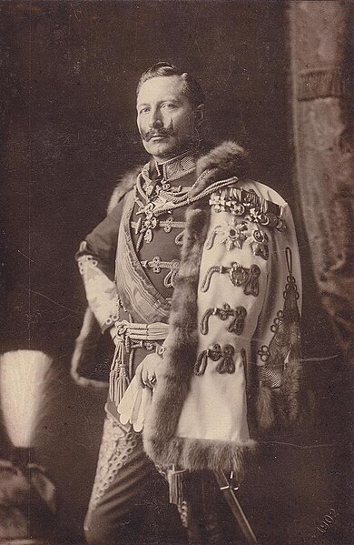 File:Wilhelm II in hussar uniform of FM of Austria-Hungary by TH Voigt 1902.JPG
