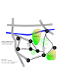 Cedar hill map, based on public domain hand sketch by User:Bogdandumitrescu.