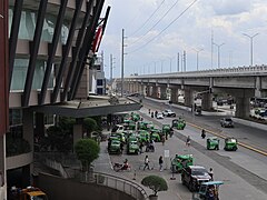 National Road, Tagum flyover, G Mall top view