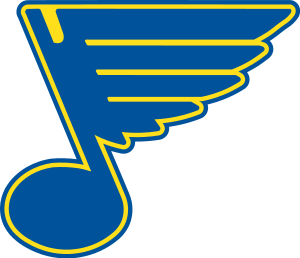 Original logo of the St. Louis Blues (1967–84).