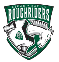 Cedar Rapids RoughRiders Logo.svg
