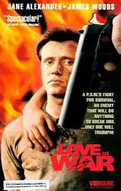 In Love and War 1987 film VHS cover James Woods.jpg