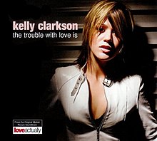 Kelly Clarkson - The Trouble With Love Is CD cover.jpg