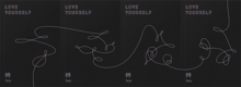 Обложка физического альбома Слева направо: «Y», «O», «U» и «R»