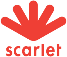 The logo of Scarlet