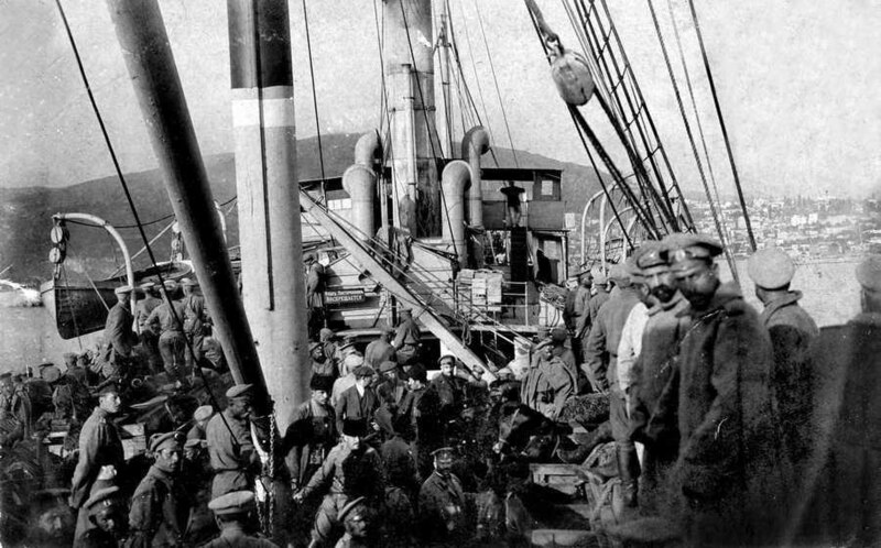 File:White Russian army exodus from Crimea 1920.jpg