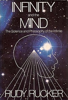 Infinity and the Mind (Rudy Rucker book) cover.jpg
